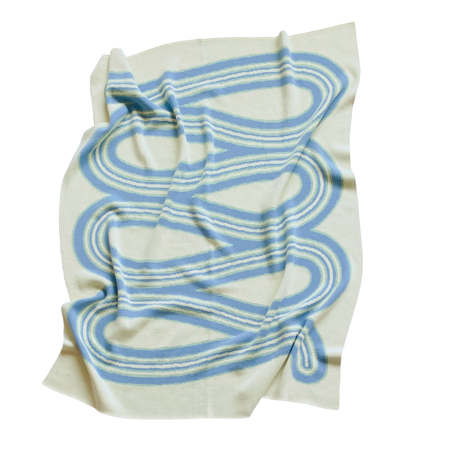 DAY BREEZE - wool throw blanket