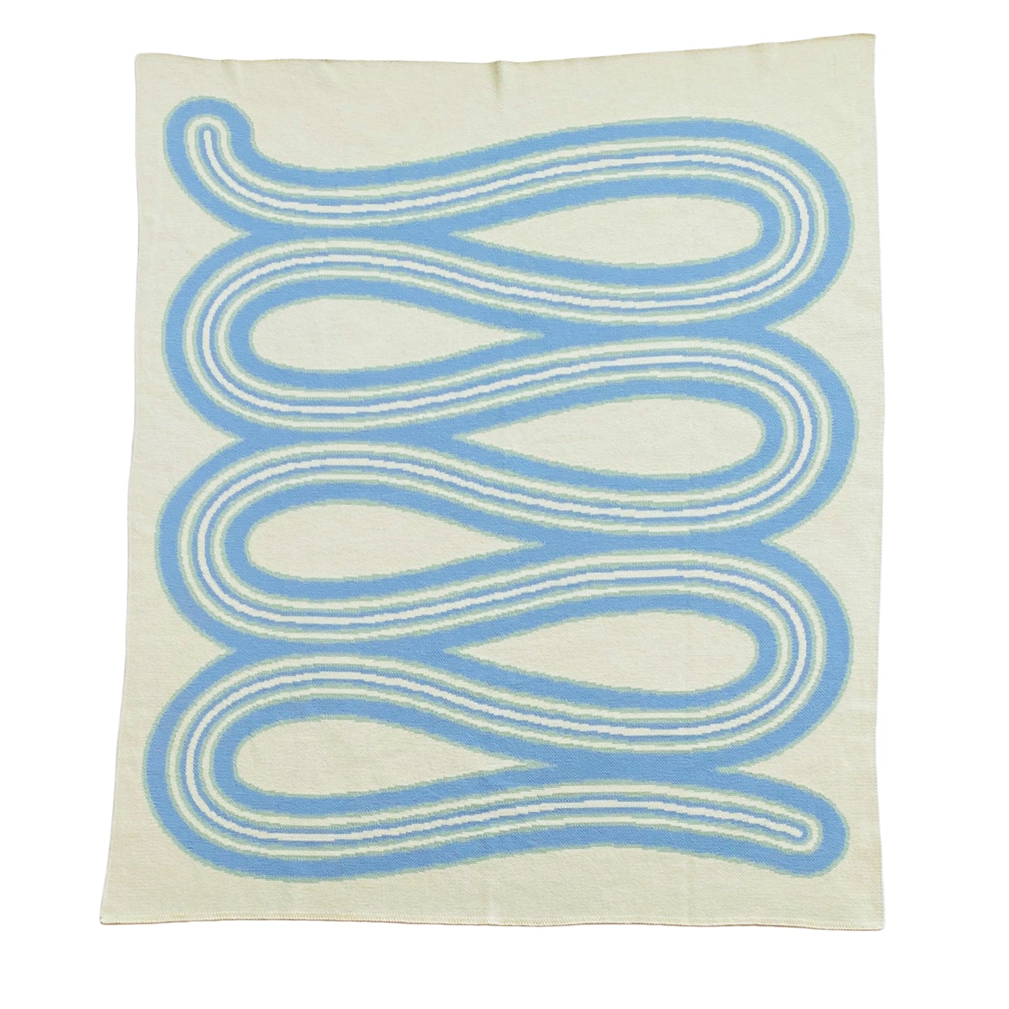 DAY BREEZE - wool throw blanket